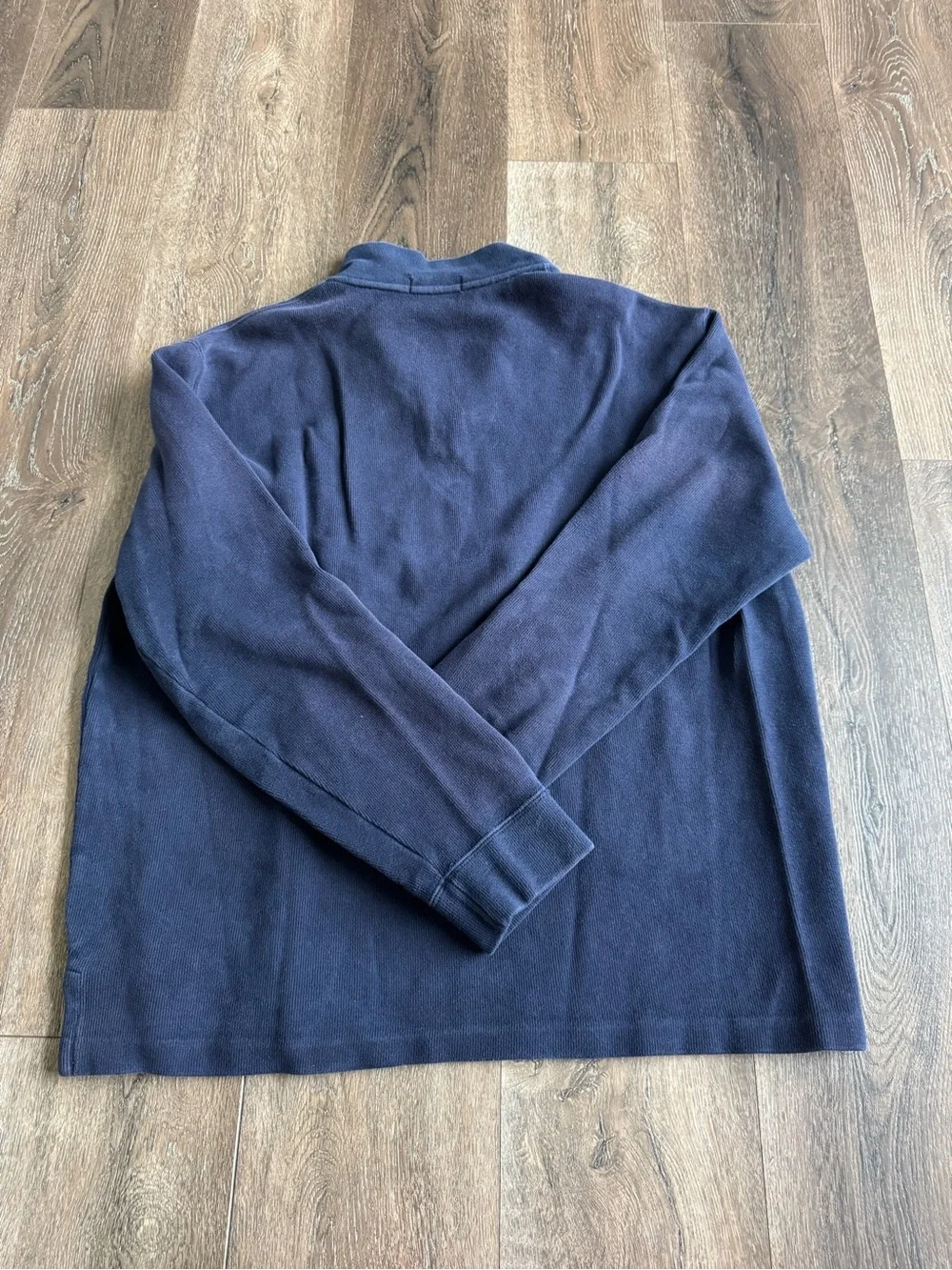 Polo by Ralph Lauren Navy Quarter-Zip Pullover Sweater Men’s Size Large